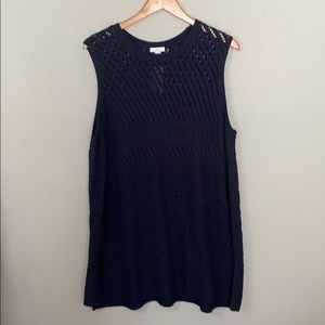 J. Jill Tunic Plus Sleeveless Sweater